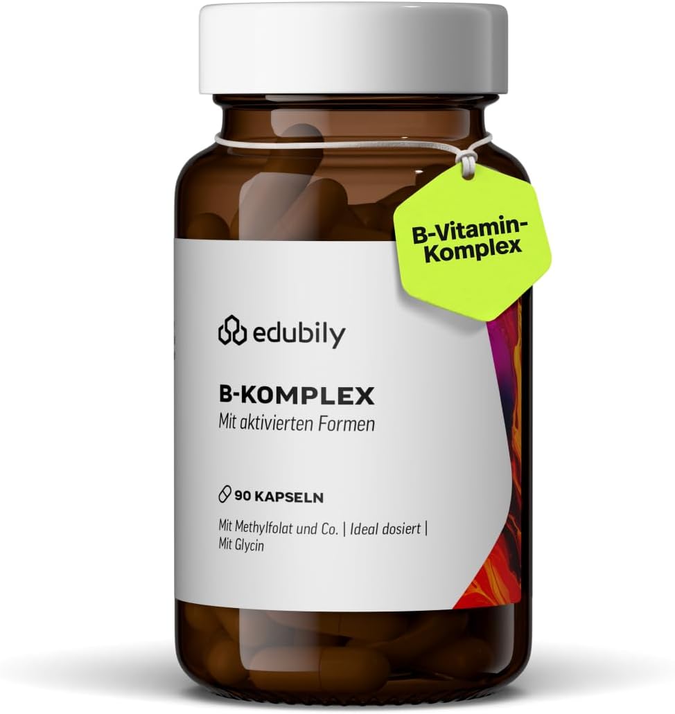 edubily® Vitamin B Komplex, 90 Kapseln