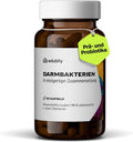 edubily® Darmbakterien Kapseln mit L. plantarum, L. reuteri, S. thermophilus, B. lactis, B. longum, B. infantis & B. adolescentis - Ohne Inulin (90 Kapseln)
