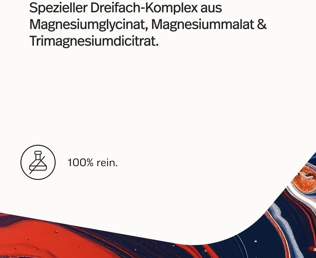 edubily® Magnesium Komplex Kapseln - Magnesiummischung aus Magnesiumbisglycinat, Magnesiummalat und Magnesiumcitrat - Ohne Magnesiumstearat - (250 Kapseln - Neue Rezeptur)