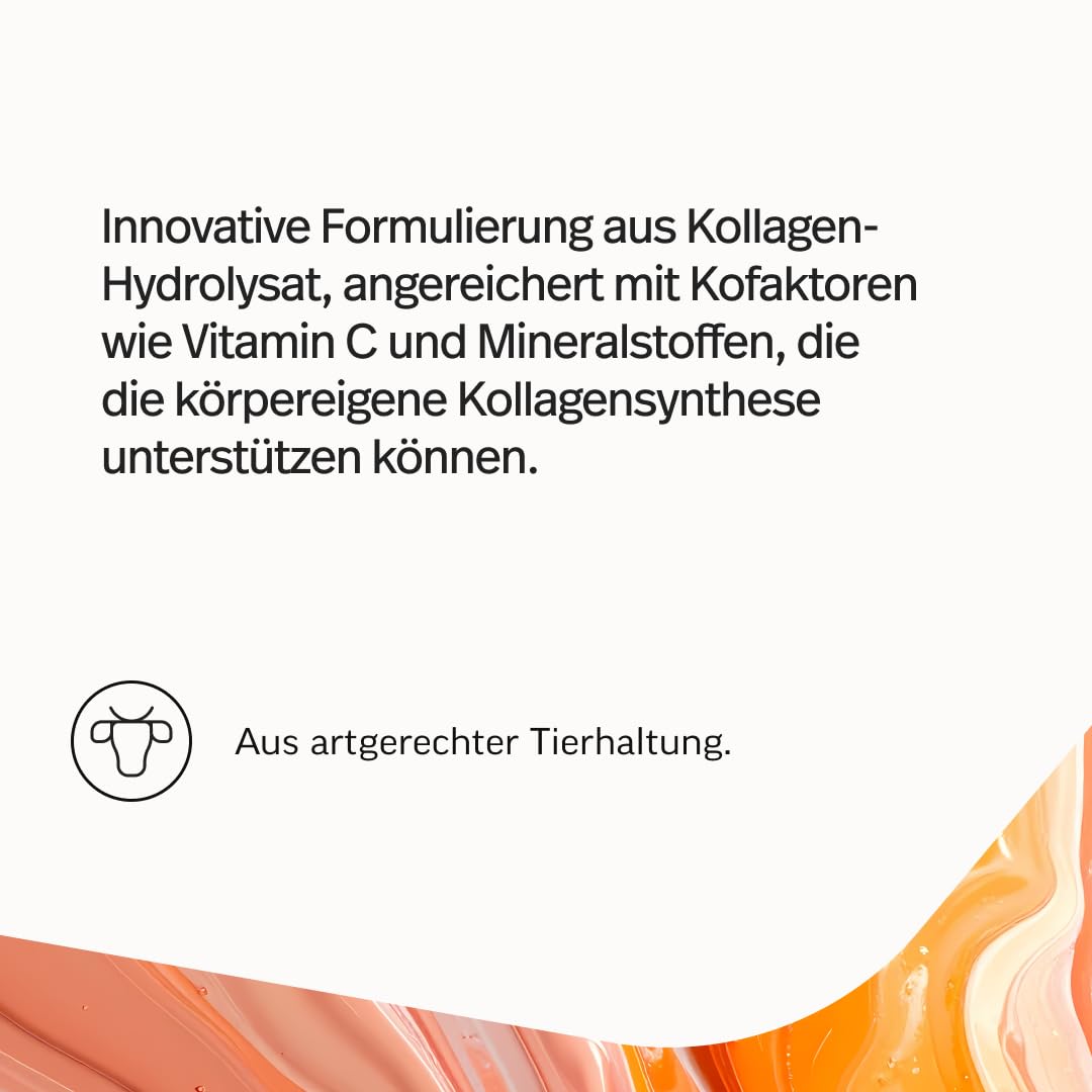 edubily® Kollagen-Hydrolysat - Kollagen Pulver als hochwertige Proteinergänzung im Alltag - aus Weidehaltung, Vitamin C, Zink, Kupfer, Mangan & Kieselsäure - 1 Portion täglich (750 g, ohne Geschmack)