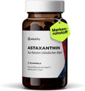 edubily nutrition® Astaxanthin - 8 mg pro Kapsel - Premium Markenrohstoff von Algalif aus isländischen Algen (Haematococcus Pluvialis) - Vegan - Laborgeprüft (60 Kapseln)