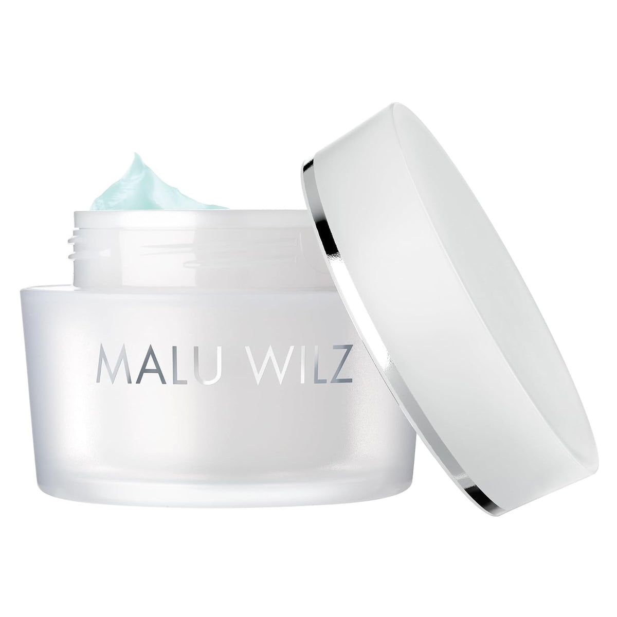 MALU WILZ HYDRO GLOW MOISTURE CREAM 50 ml – 24h Feuchtigkeitscreme mit Aquaporin, NMF, Jojobaöl & Panthenol – für normale bis trockene Haut – inkl. Refill