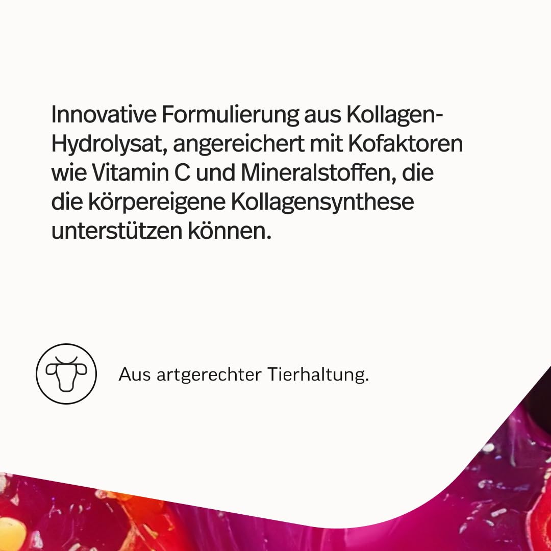 edubily® Kollagen-Hydrolysat - Kollagen Pulver als hochwertige Proteinergänzung im Alltag - aus Weidehaltung, Vitamin C, Zink, Kupfer, Mangan & Kieselsäure - 1 Portion täglich (750 g, ohne Geschmack)