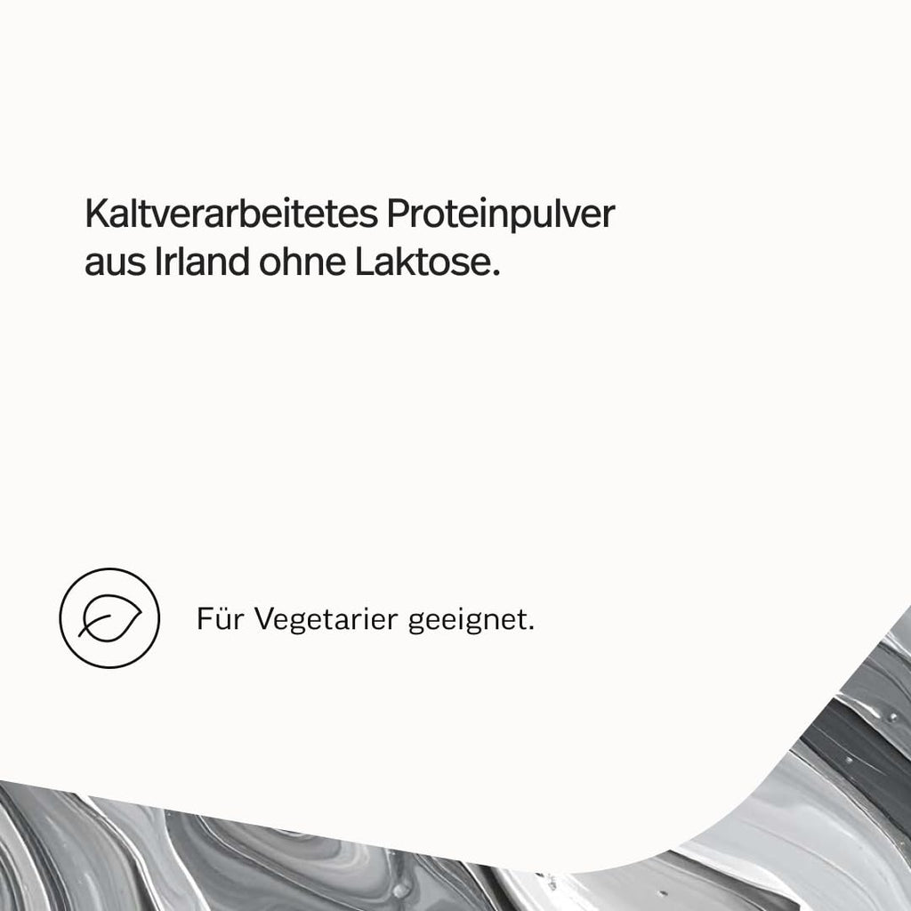 edubily® Whey Protein Isolat - Laktosefrei - Sehr gut lösliches Eiweißpulver ohne Kohlenhydrate & Zucker - Aus irischer Weidehaltung (750 g, Kakao mit Stevia)