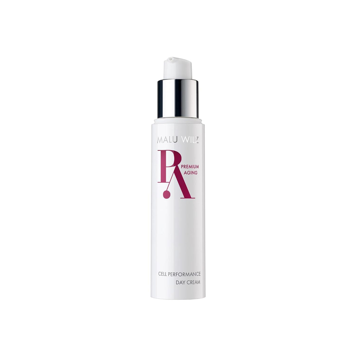 Malu Wilz Premium Aging Cell Performance Day Cream 50ml I Anti Aging Gesichtspflege für trockene Haut I Feuchtigkeitscreme zur natürlichen Hautregeneration