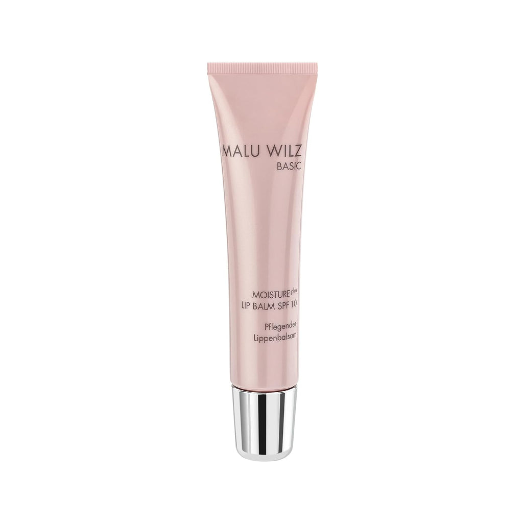 Malu Wilz Moisture Plus Lip Balm 15 ml I Duftender Lippenbalsam mit SPF 10 und feuchtigkeitsspendender Hyaluronsäure I Lippenpflege trockene Lippen I vegan