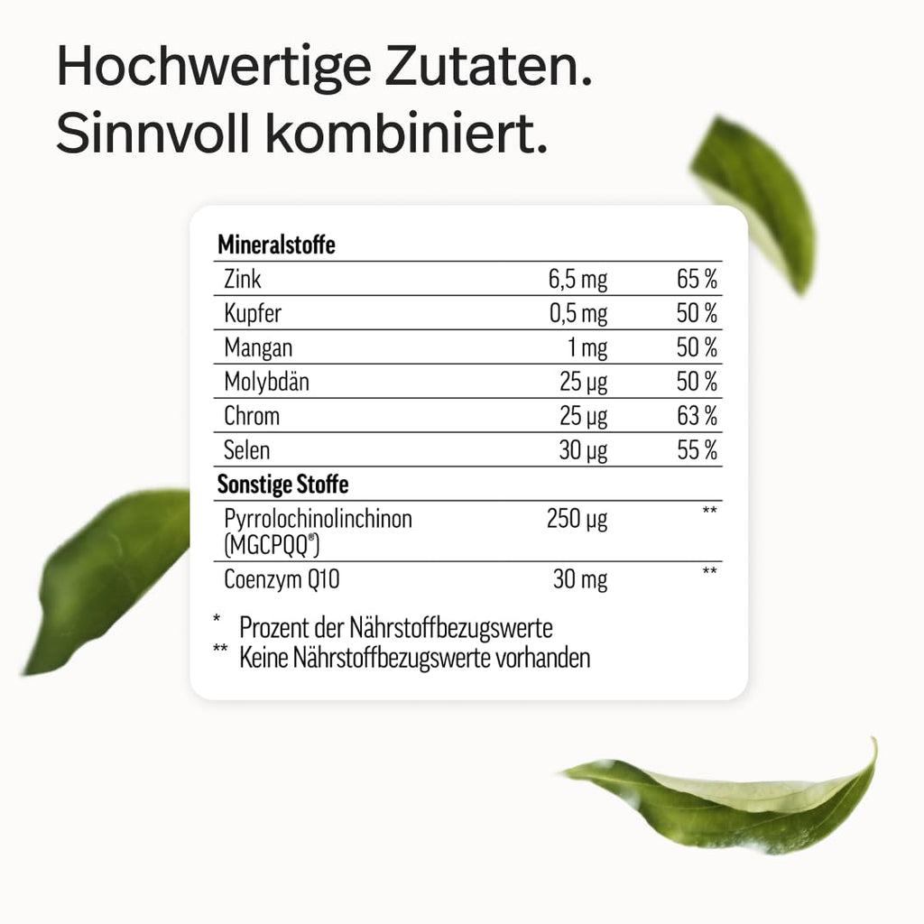 edubily® Das Multi - Multivitamin Kapseln als umfassende Mikronährstoff-Basis - mit 20 Mikronährstoffen, PQQ & Q10 - ohne unnötige Zusätze - 1 Kapsel täglich (90 Kapseln mit Iod)