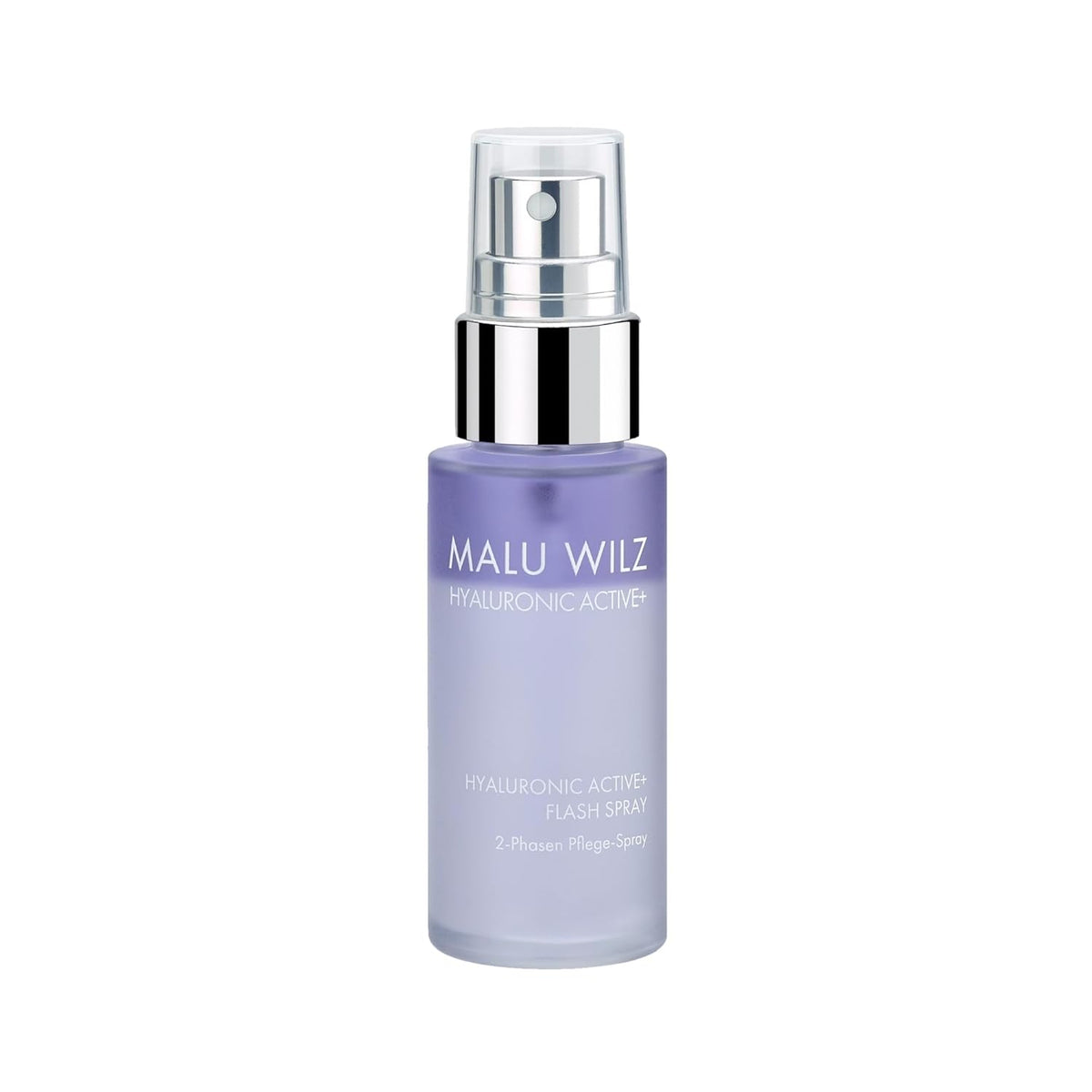 Malu Wilz Hyaluronic Active + Flash Spray 30 ml I Erfrischende Skincare Gesichtspflege-Serum mit Hyaluron-Wirkstoff-Formel mit Dual-Effekt I Booster I Vegan