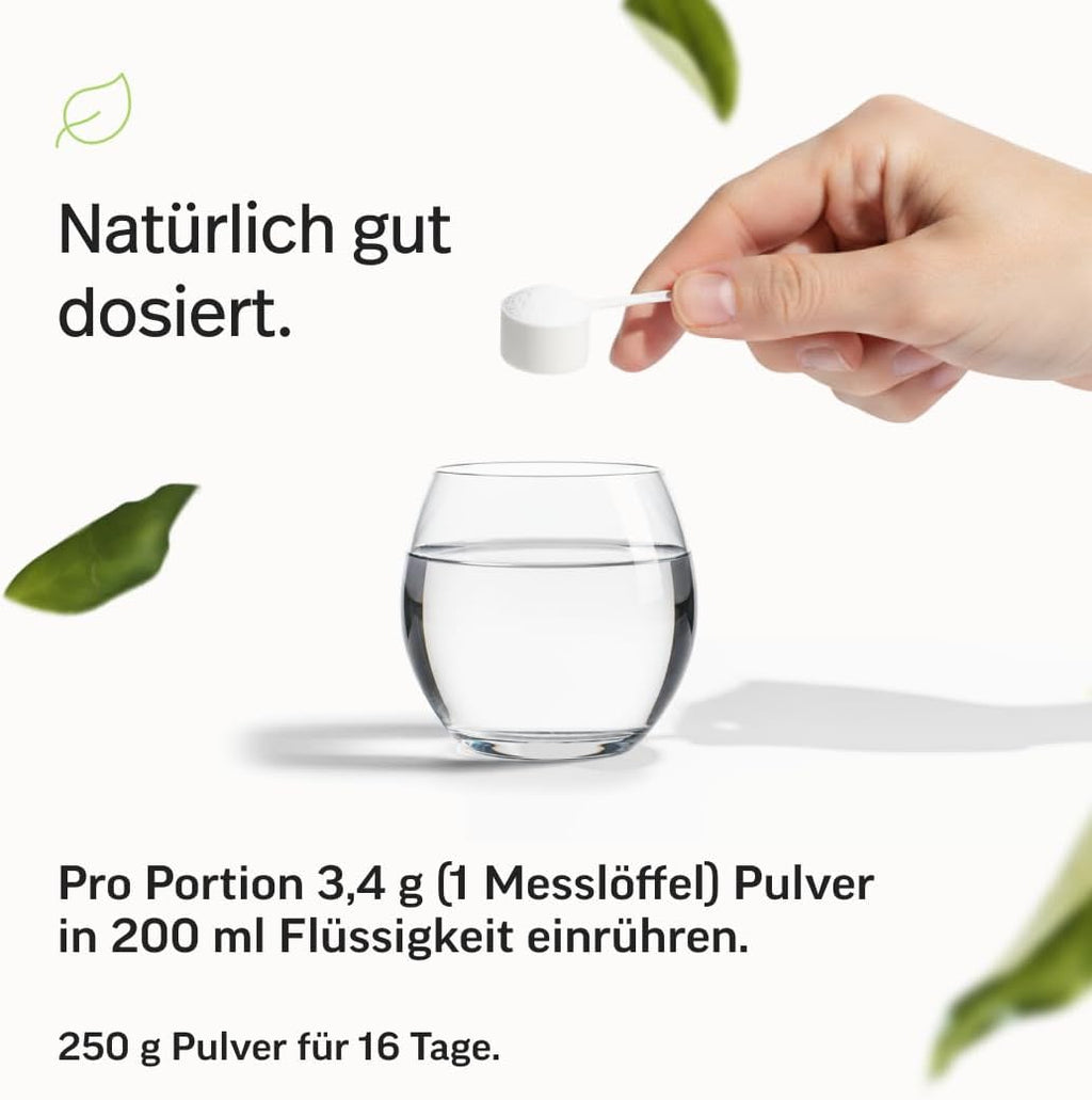 edubily® Creatin Monohydrat - Kreatin Pulver - 3 g Kreatin pro Portion aus mikronisiertem Creavitalis® - sehr gut löslich - deutscher Markenrohstoff (250 g, vegan)