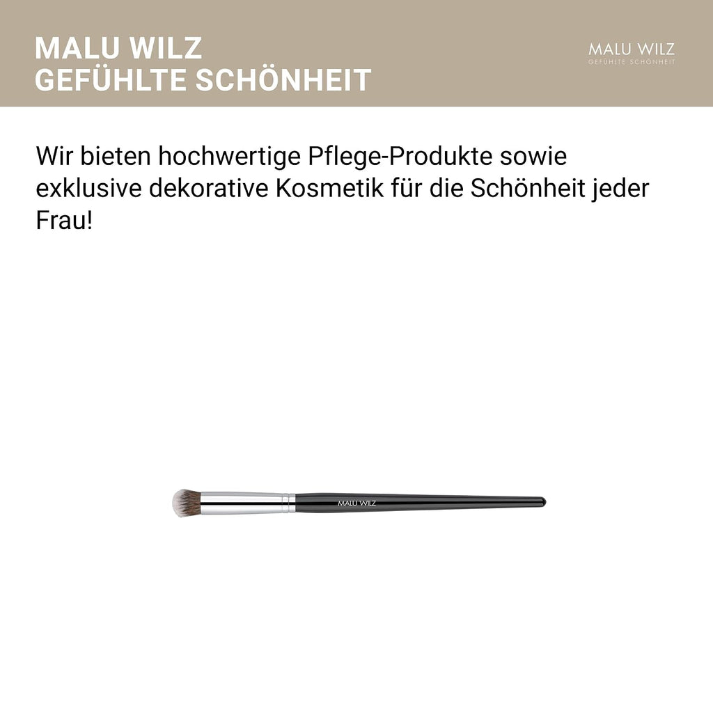 Malu Wilz Concealer Brush I Concealer Pinsel für die Augenpartien I Make up Pinsel, Contouring Pinsel zum Verblenden von Concealern gegen Augenringe
