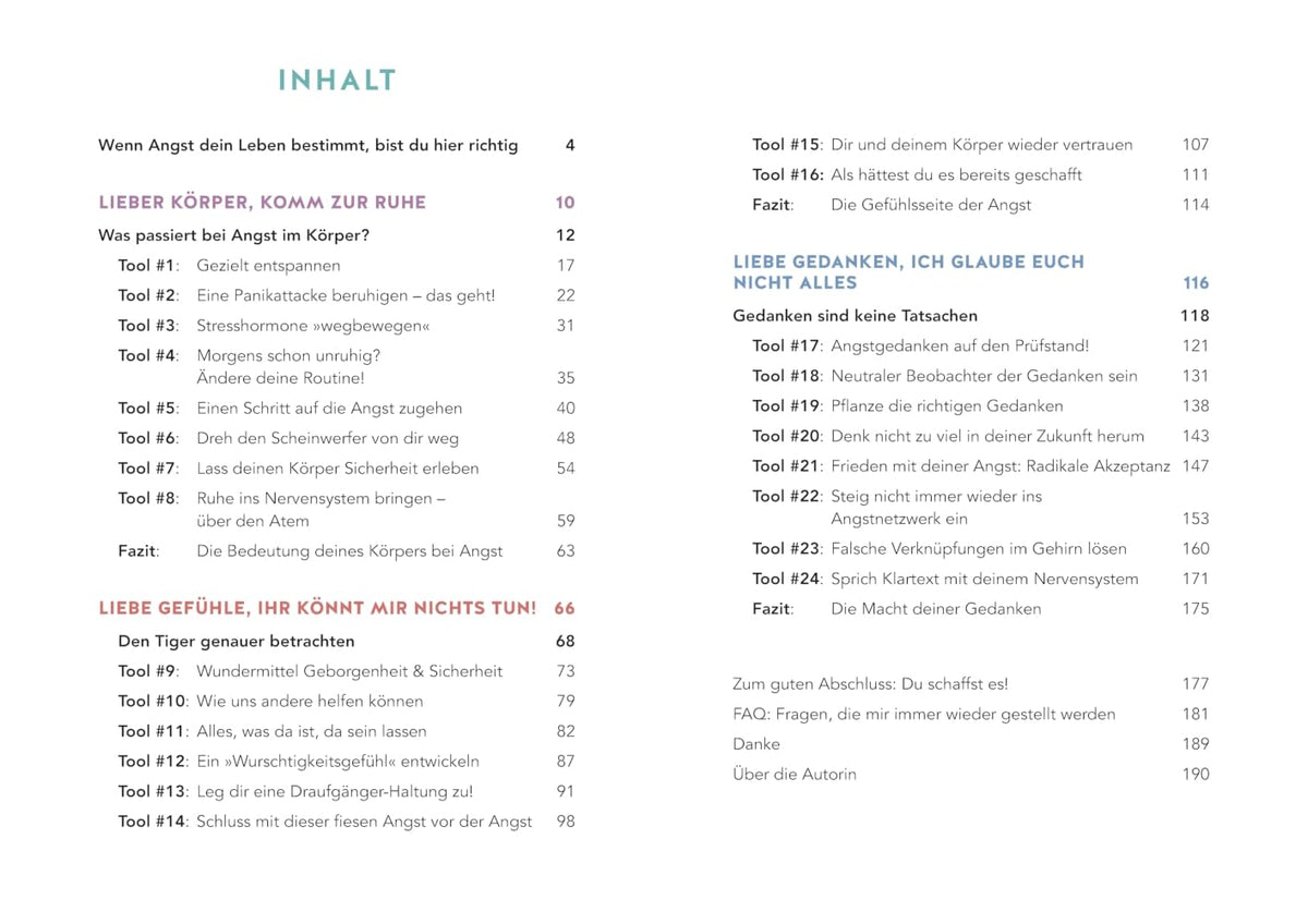 Liebe Angst, halt doch mal die Klappe!: 24 Tools, um Angst und Panik zu überwinden – SPIEGEL-Bestseller (Lebenshilfe Selbstcoaching)