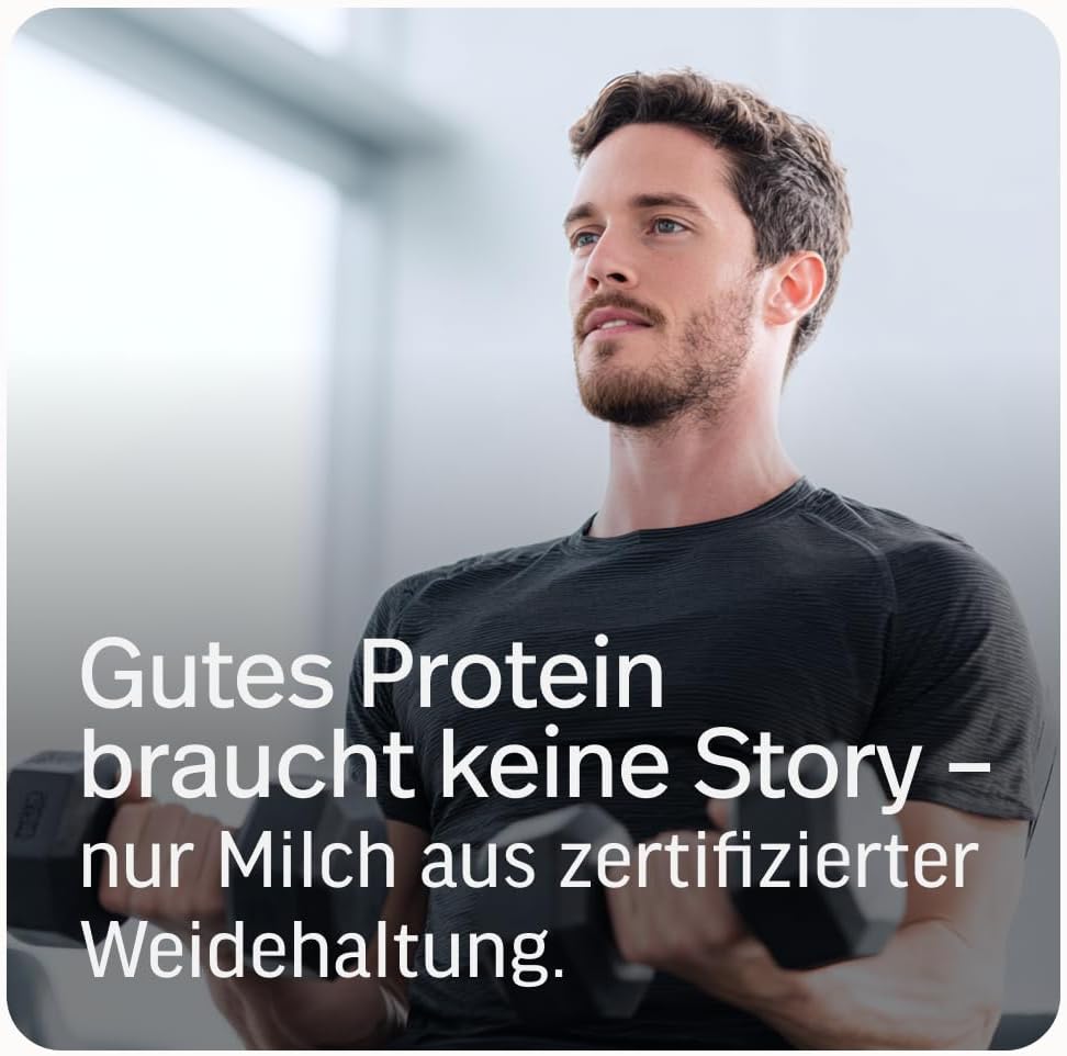 edubily® Whey Protein Isolat - Laktosefrei - Sehr gut lösliches Eiweißpulver ohne Kohlenhydrate & Zucker - Aus irischer Weidehaltung (750 g, Kakao mit Stevia)