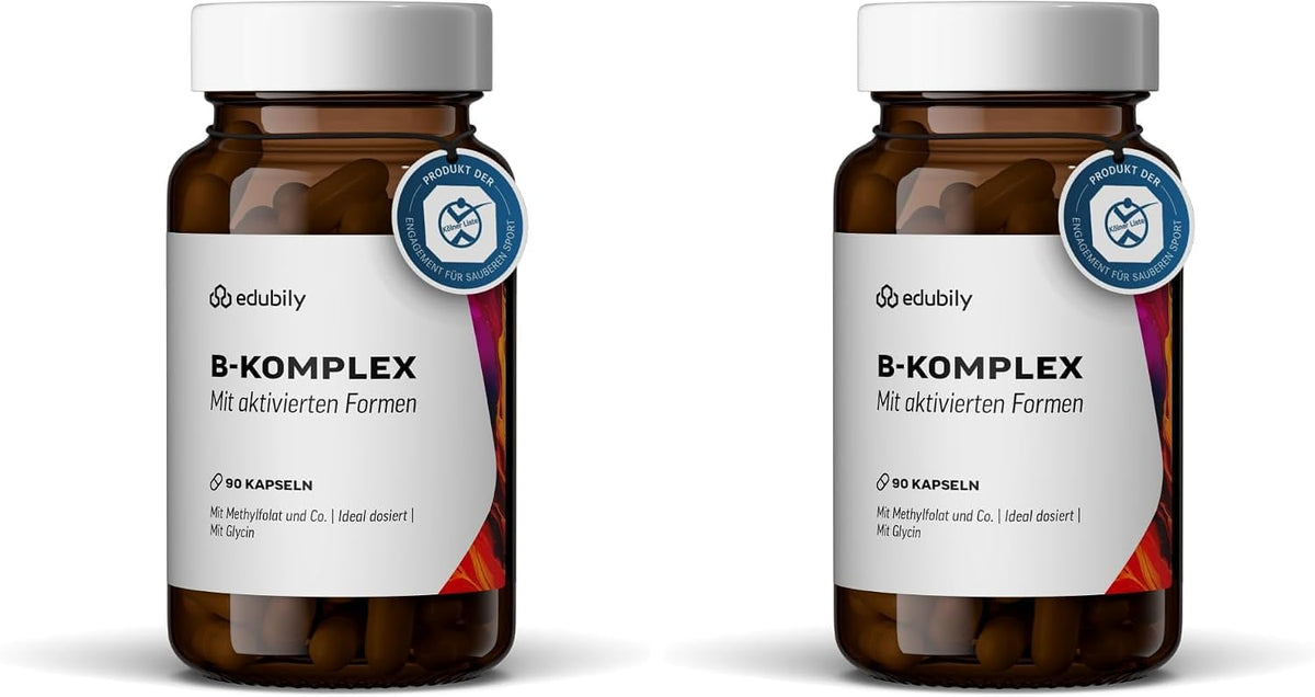 edubily® Vitamin B Komplex, 90 Kapseln