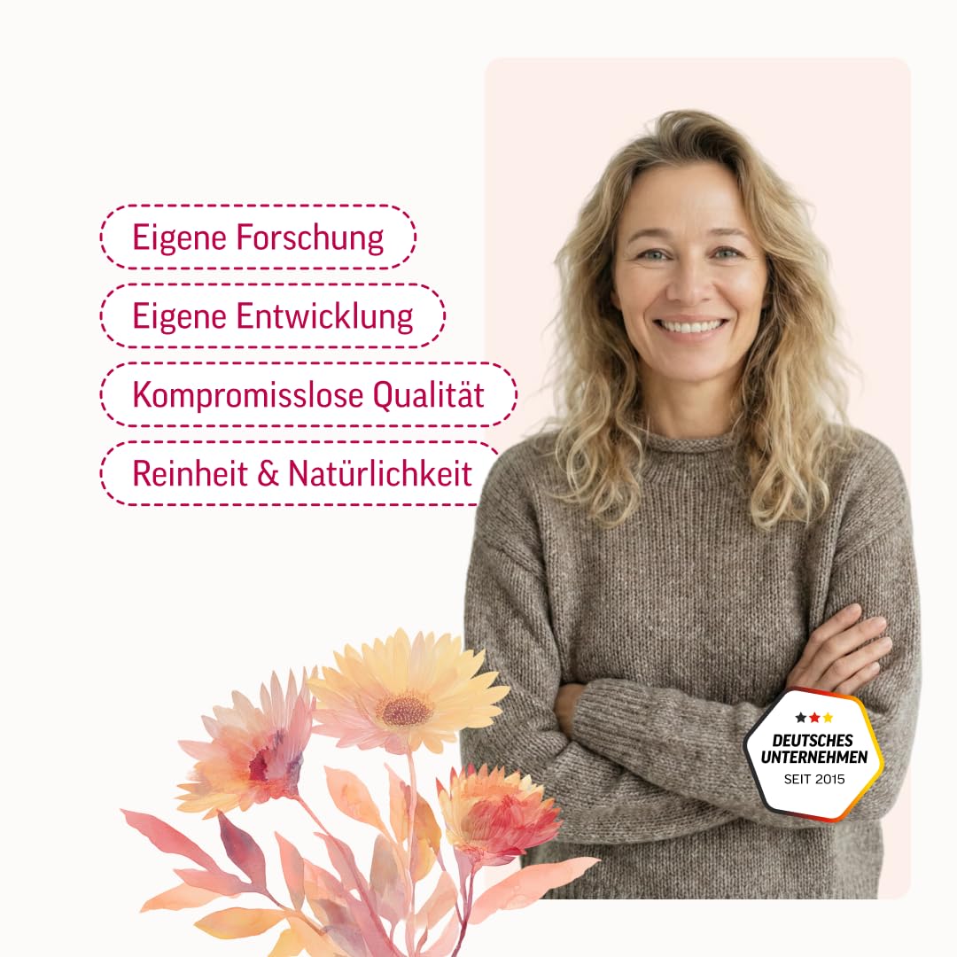 edubily® Frauen Multi Plus – Multivitamin & Mineralstoff-Drink für Frauen - Mit Calcium, Magnesium, Zink, Vitamin D & B-Vitaminen, Kreatin, Q10 & Kollagen - Zuckerfrei (360 g, Maracuja)
