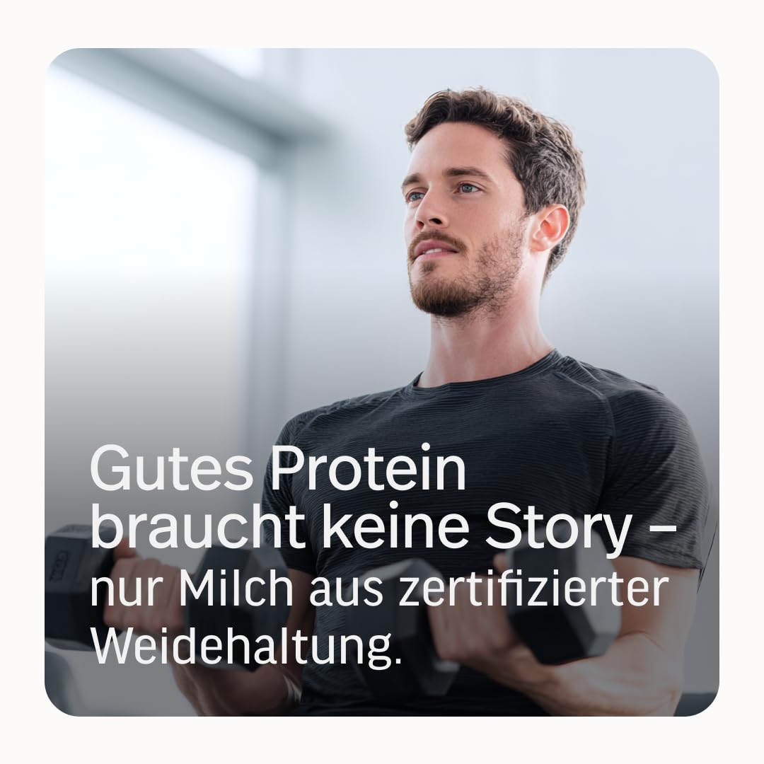 edubily® Whey Protein Isolat - Laktosefrei - Sehr gut lösliches Eiweißpulver ohne Kohlenhydrate & Zucker - Aus irischer Weidehaltung (750 g, Kakao mit Stevia)