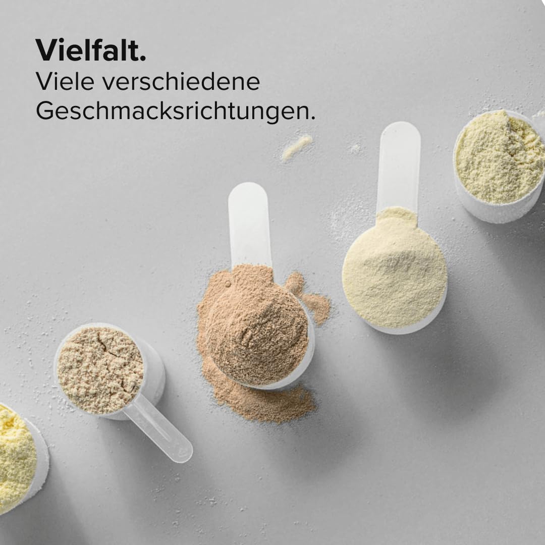 edubily® Whey Protein Konzentrat - Aus Milch von Kühen mit Weidezugang - Ohne Zucker & mit Stevia gesüßt - Optimale Löslichkeit - Made in Germany (750 g, Vanille)