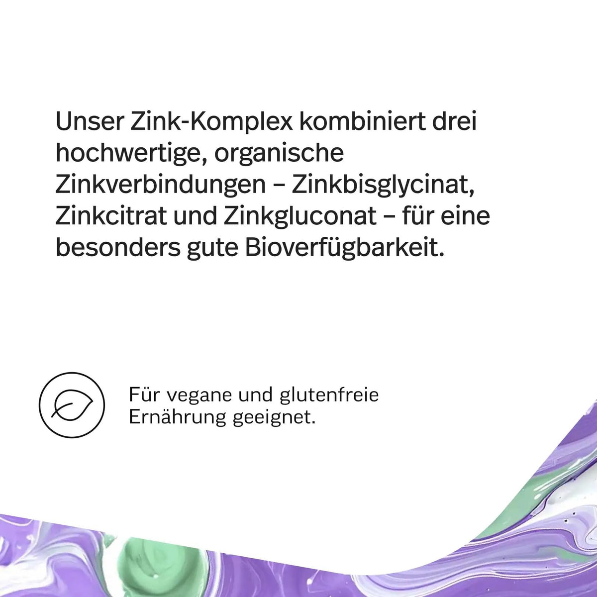 edubily® Zink - Zink Komplex mit 3-Fach Formel aus Zinkglycinat, Zinkcitrat und Zinkglukonat - Mit essentiellen Aminosäuren (90 Kapseln)