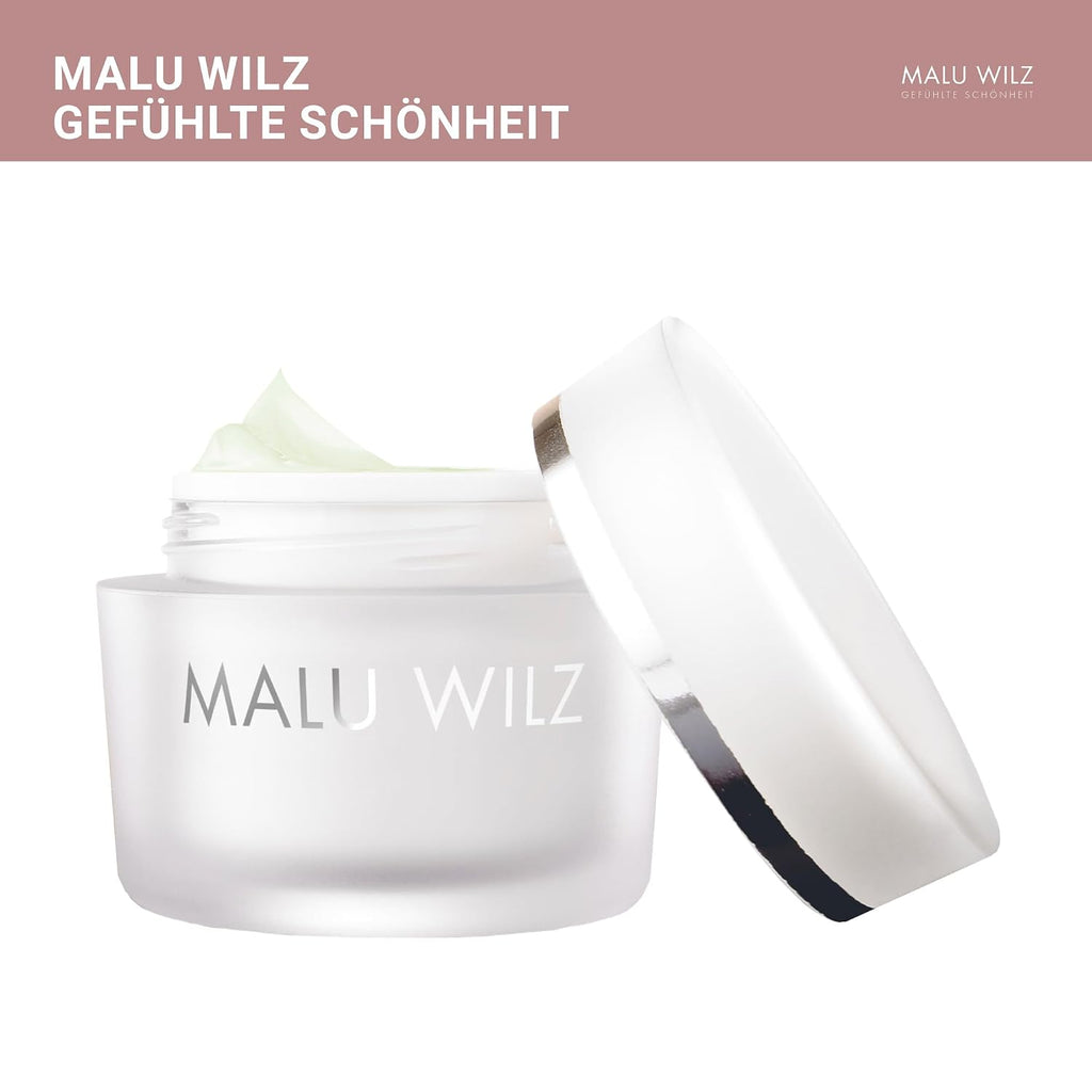 Malu Wilz Anti-Stress Creme 50ml I Hautberuhigende Gesichtscreme I Schutz vor freien Radikalen durch Vitamine und Grüner Tee Extrakt I 24h Pflege