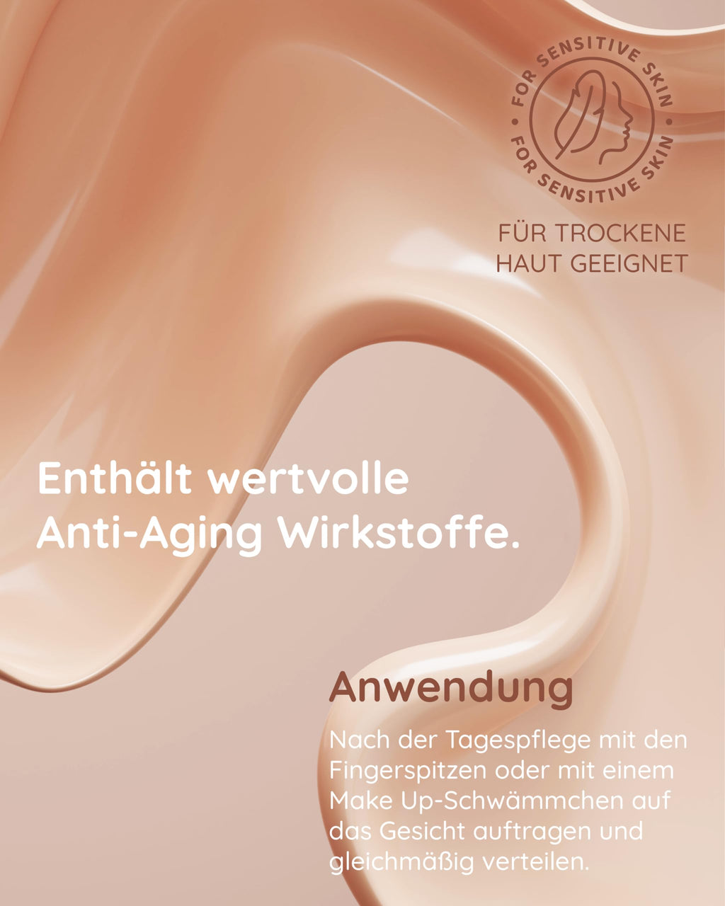 Malu Wilz Velvet Touch Foundation Sand Rose Cake 30ml I Skincare Creme Make up für makellosen Teint I Kaschiert Unebenheiten, Augenringe, Fältchen