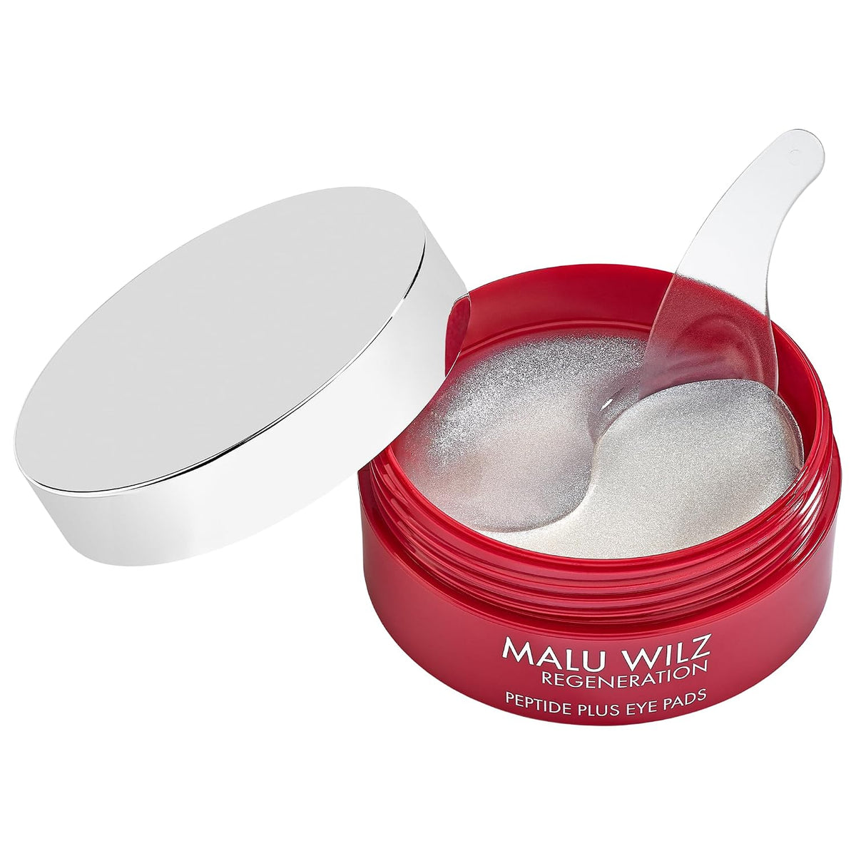 Malu Wilz PEPTIDE PLUS EYE PADS – Hydrogel Augenpads mit Peptid-Komplex, Hyaluron & Tremella Extrakt, gegen Falten, Augenringe und Tränensäcke, 60 Pads, vegan, dermatologisch getestet