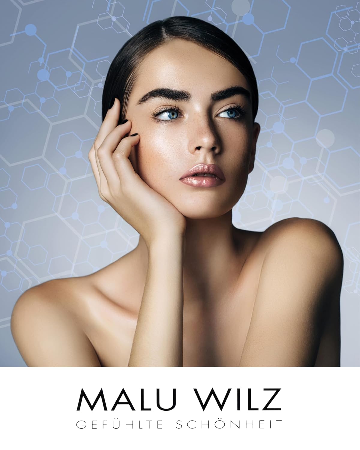 Malu Wilz Hyaluronic Active + Cream Soft 50 ml I Erfrischende Skincare Gesichtspflege-Creme mit Hyaluron-Wirkstoff-Formel mit Dual-Effekt I Booster