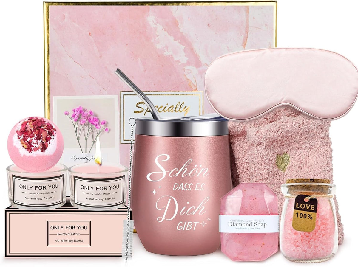 Geschenk für Frauen,Geburtstagsgeschenk für Frauen,Geschenkset Geburtstag Wellness Geschenke für Mama Freundin Frau Schwester,Weihnachten Valentinstag Muttertag 18 30 40 50 60 Geburtstag
