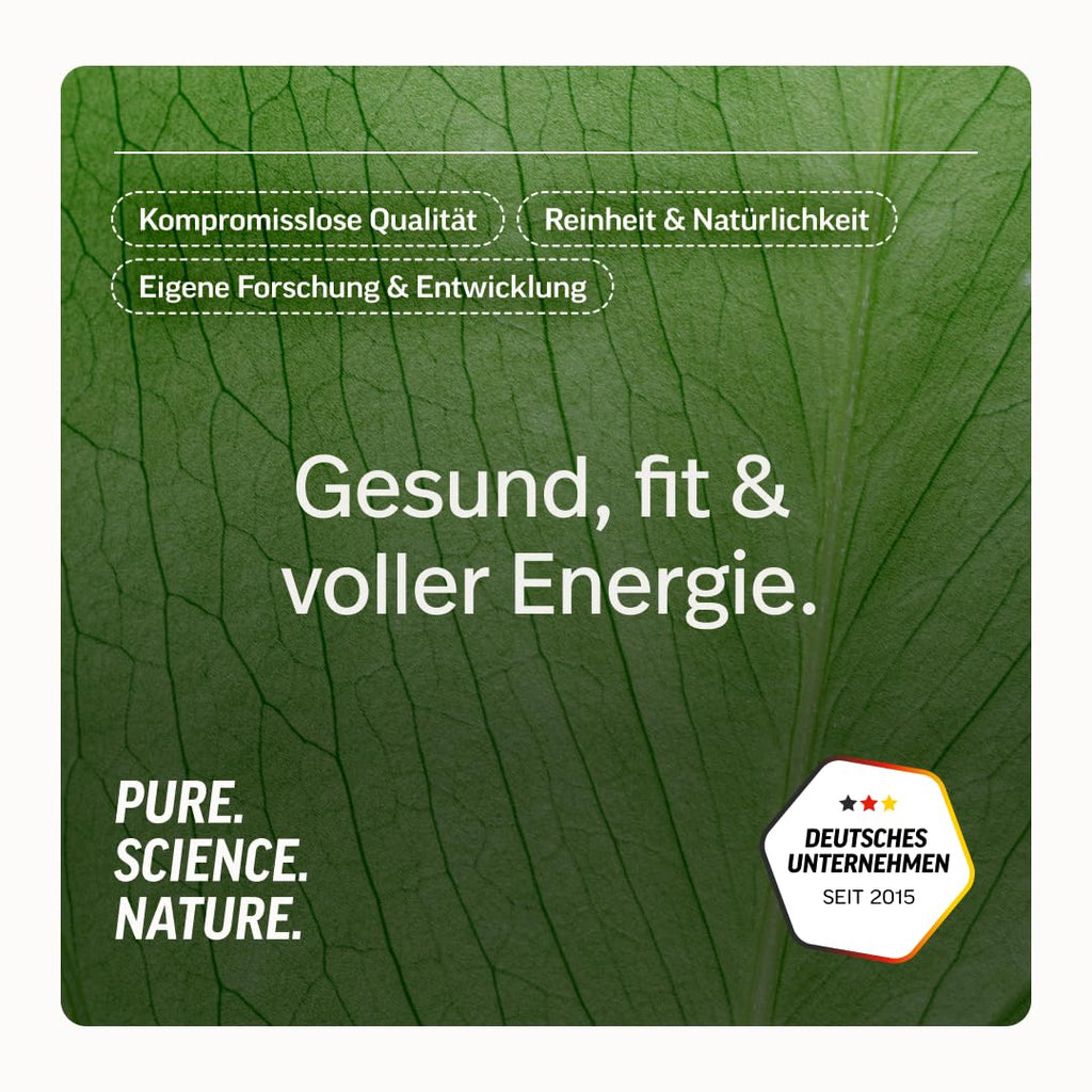 edubily® Veganes Proteinpulver - Mit Reisprotein und Erbsenprotein - Hoher Eiweißgehalt - Ohne Zucker • Mit Stevia • Laborgeprüftes Eiweißpulver (750 g, Erdbeere)