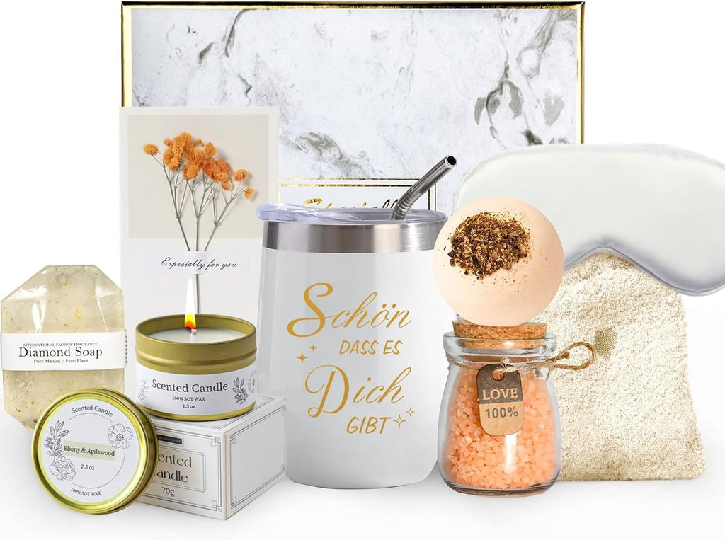 Geschenk für Frauen,Geburtstagsgeschenk für Frauen,Geschenkset Geburtstag Wellness Geschenke für Mama Freundin Frau Schwester,Weihnachten Valentinstag Muttertag 18 30 40 50 60 Geburtstag