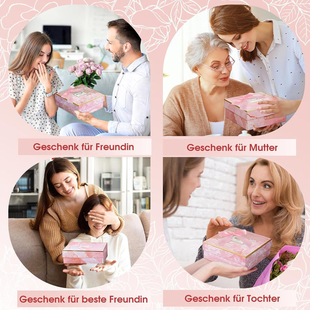 Geschenk für Frauen,Geburtstagsgeschenk für Frauen,Geschenkset Geburtstag Wellness Geschenke für Mama Freundin Frau Schwester,Weihnachten Valentinstag Muttertag 18 30 40 50 60 Geburtstag