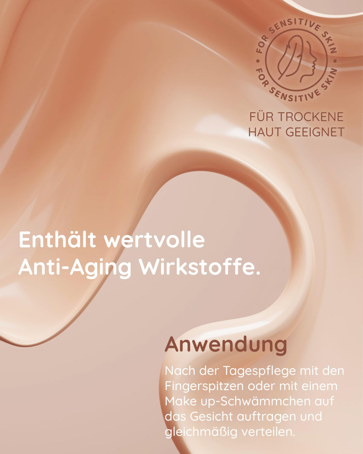 Malu Wilz Velvet Touch Foundation Sand Rose Cake 30ml I Skincare Creme Make up für makellosen Teint I Kaschiert Unebenheiten, Augenringe, Fältchen