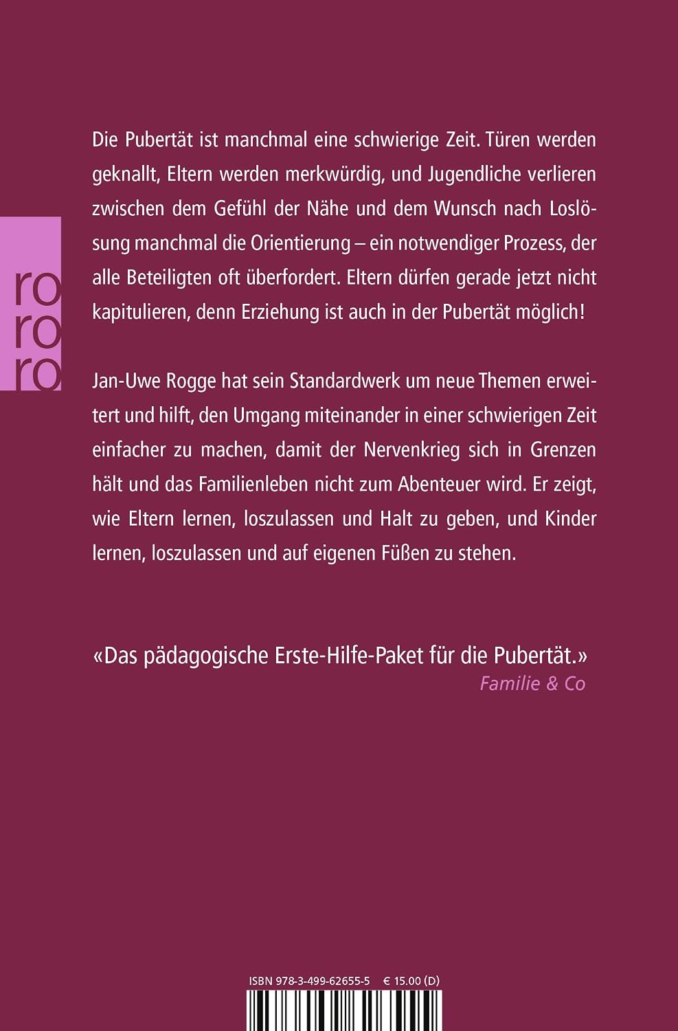 Pubertät: Loslassen und Haltgeben
