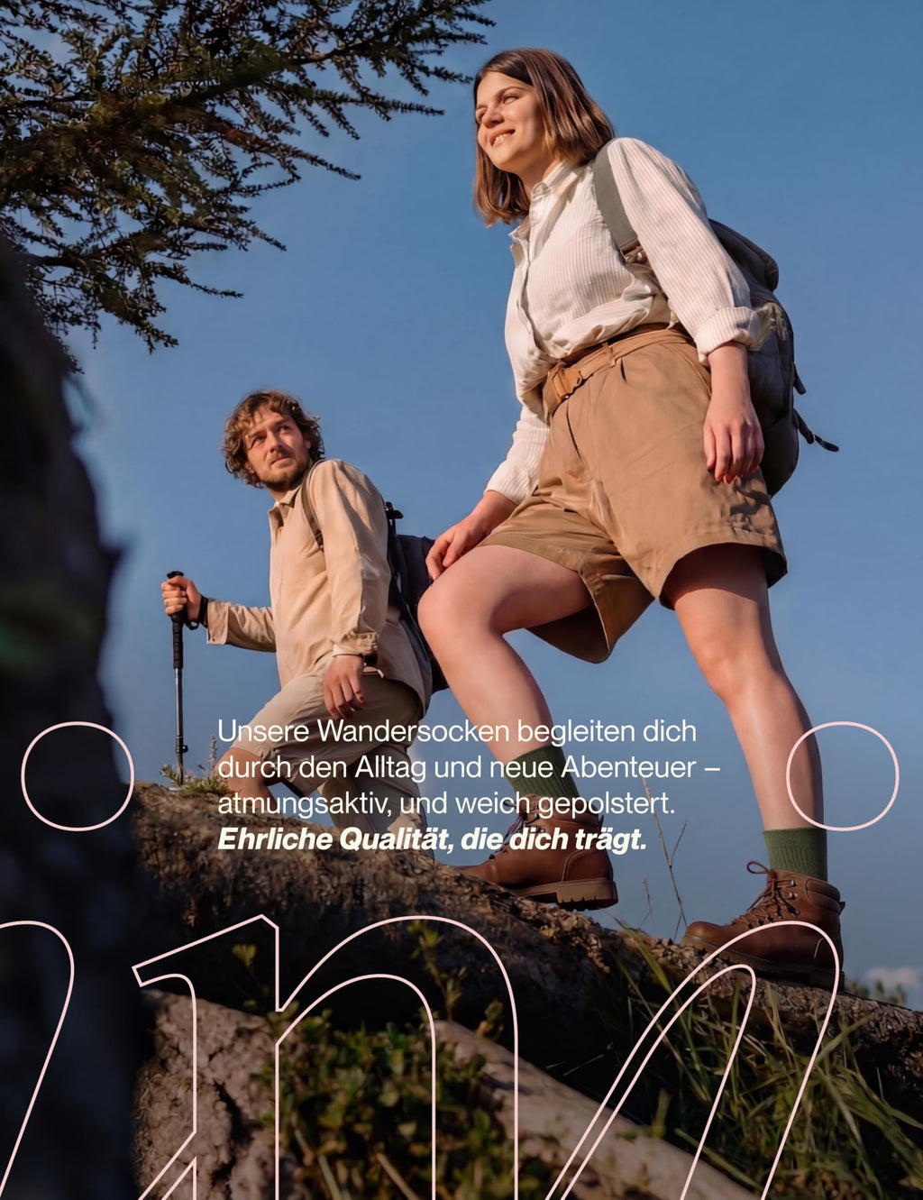 Piarini 2 Paar Coolmax Wandersocken Sommer Kurz, Atmungsaktiv, Anti Blasen & Geposltert - Outdoor Trekkingsocken Damen Herren - Gr. 35-38 bis 47-50