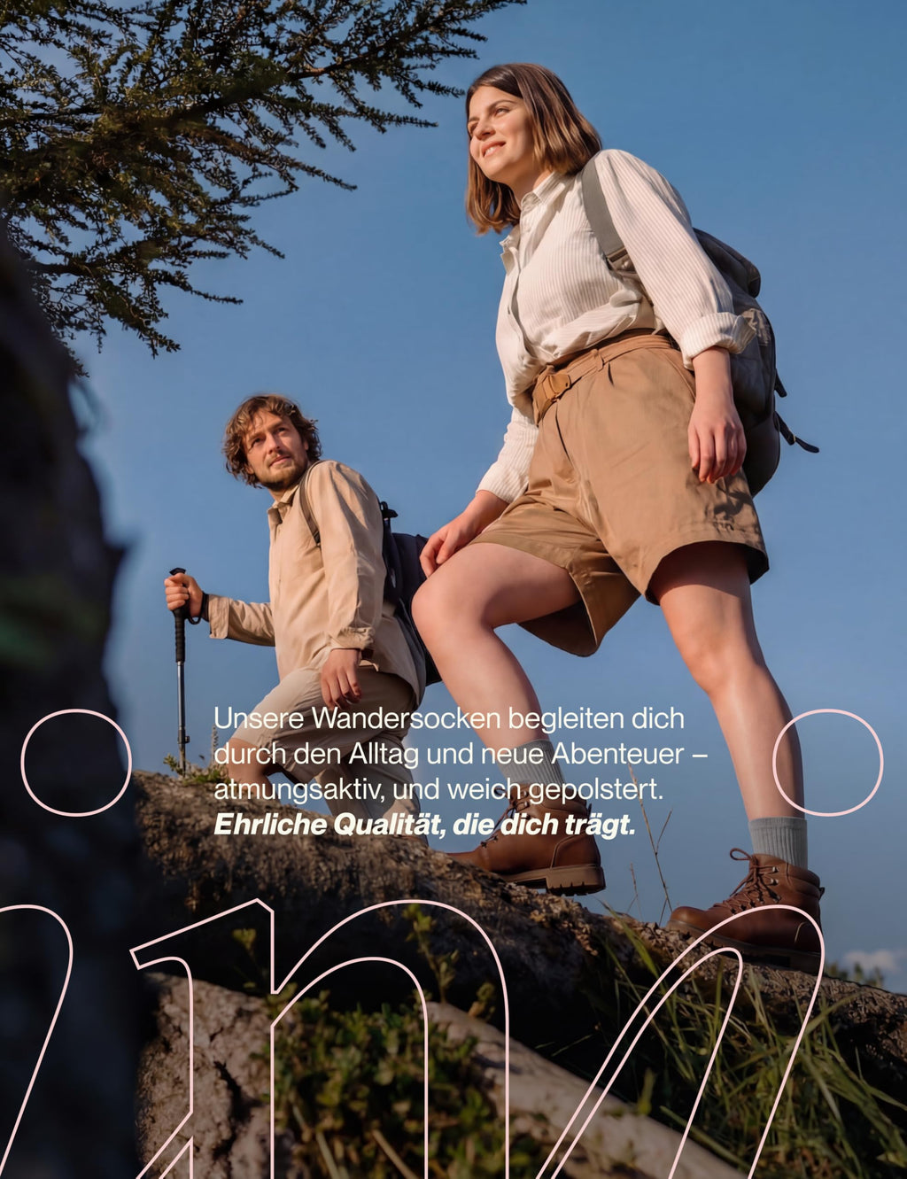 Piarini 2 Paar Coolmax Wandersocken Sommer Kurz, Atmungsaktiv, Anti Blasen & Geposltert - Outdoor Trekkingsocken Damen Herren - Gr. 35-38 bis 47-50