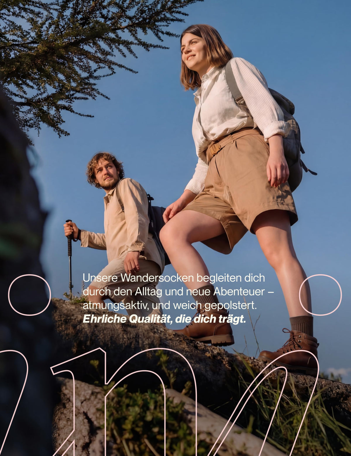 Piarini 2 Paar Coolmax Wandersocken Sommer Kurz, Atmungsaktiv, Anti Blasen & Geposltert - Outdoor Trekkingsocken Damen Herren - Gr. 35-38 bis 47-50