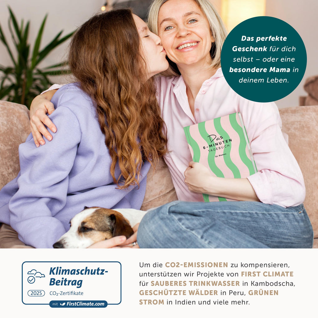 Tagebuch für Mamas – Der Millionenbestseller jetzt speziell als Geschenk für Mama – Geschenke für Mama – Für mehr Achtsamkeit & Selfcare