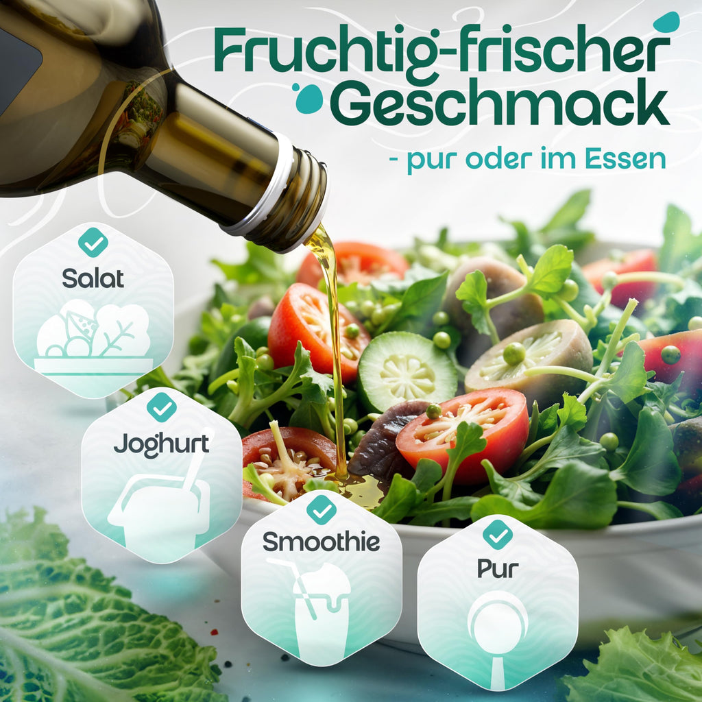 omega3zone Omega 3 Fischöl flüssig | 5400 mg pro Portion | Zitrone