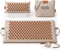 Glanzstück Berlin® Akupressurmatte XL – Set mit Kissen, Tragetasche & Reise-Rosette, 6.850 Blütenspitzen für Rücken, Nacken & Ganzkörper | 72 × 42 cm | Designed in Berlin