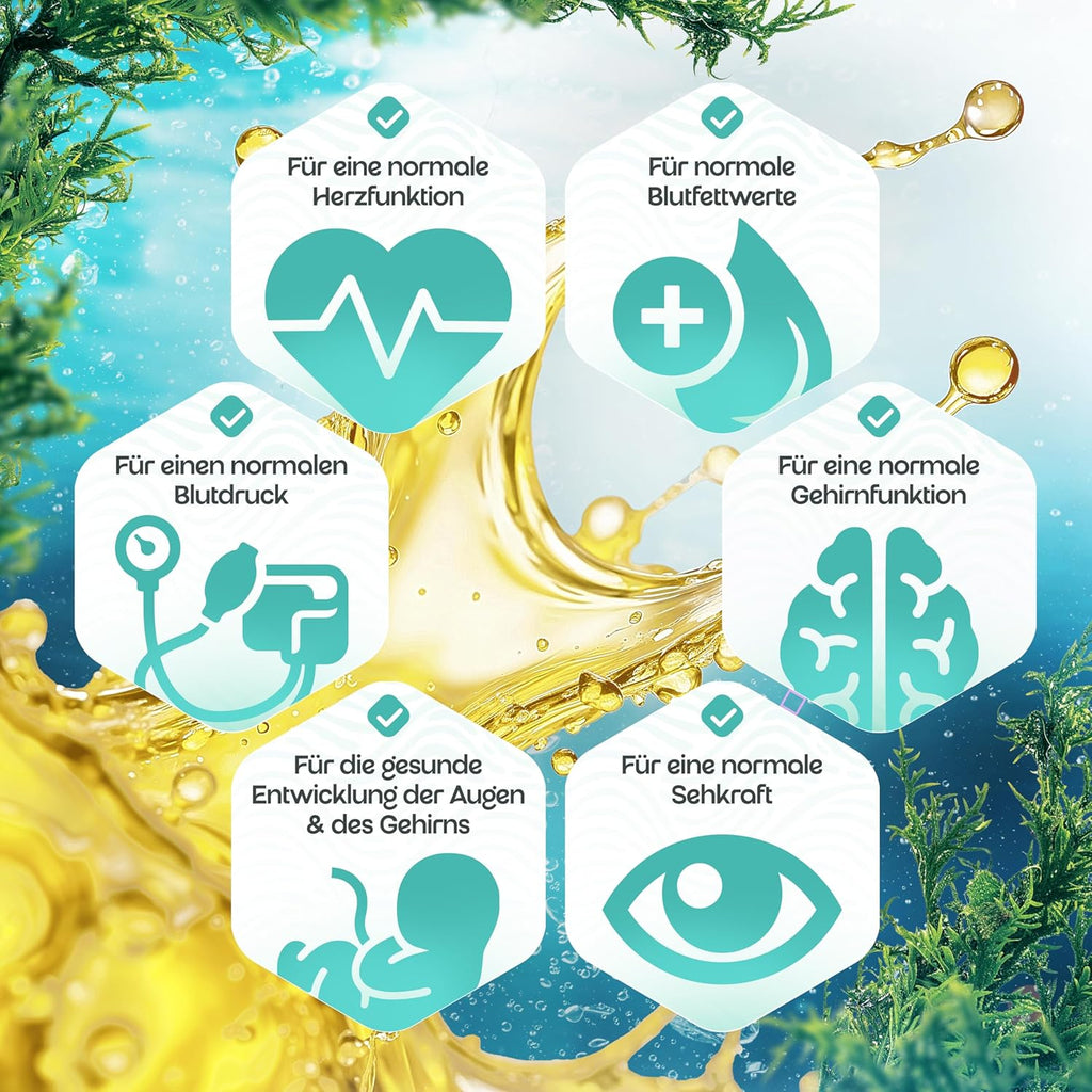 omega3zone Omega 3 Fischöl flüssig | 5400 mg pro Portion | Zitrone